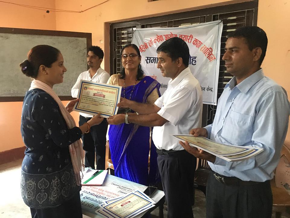 पाँच सयभन्दा बढी महिलालाई ब्यबशायिक तालिम दियो बेलबारी नगरपालिकाले