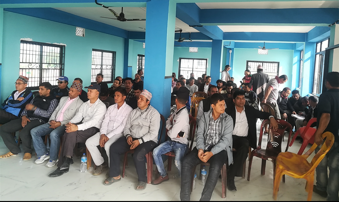 पुर्व प्रवासीहरुको संगठन रिटर्नी माइग्रेण्ट नेपालको मोरङ र सुनसरी जिल्ला समिति गठन