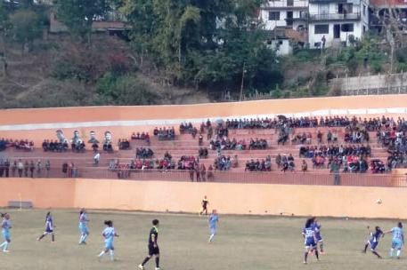 प्रदेश स्तरीय महिला फुटबलमा झापा र उदयपुर सेमीफाईनलमा