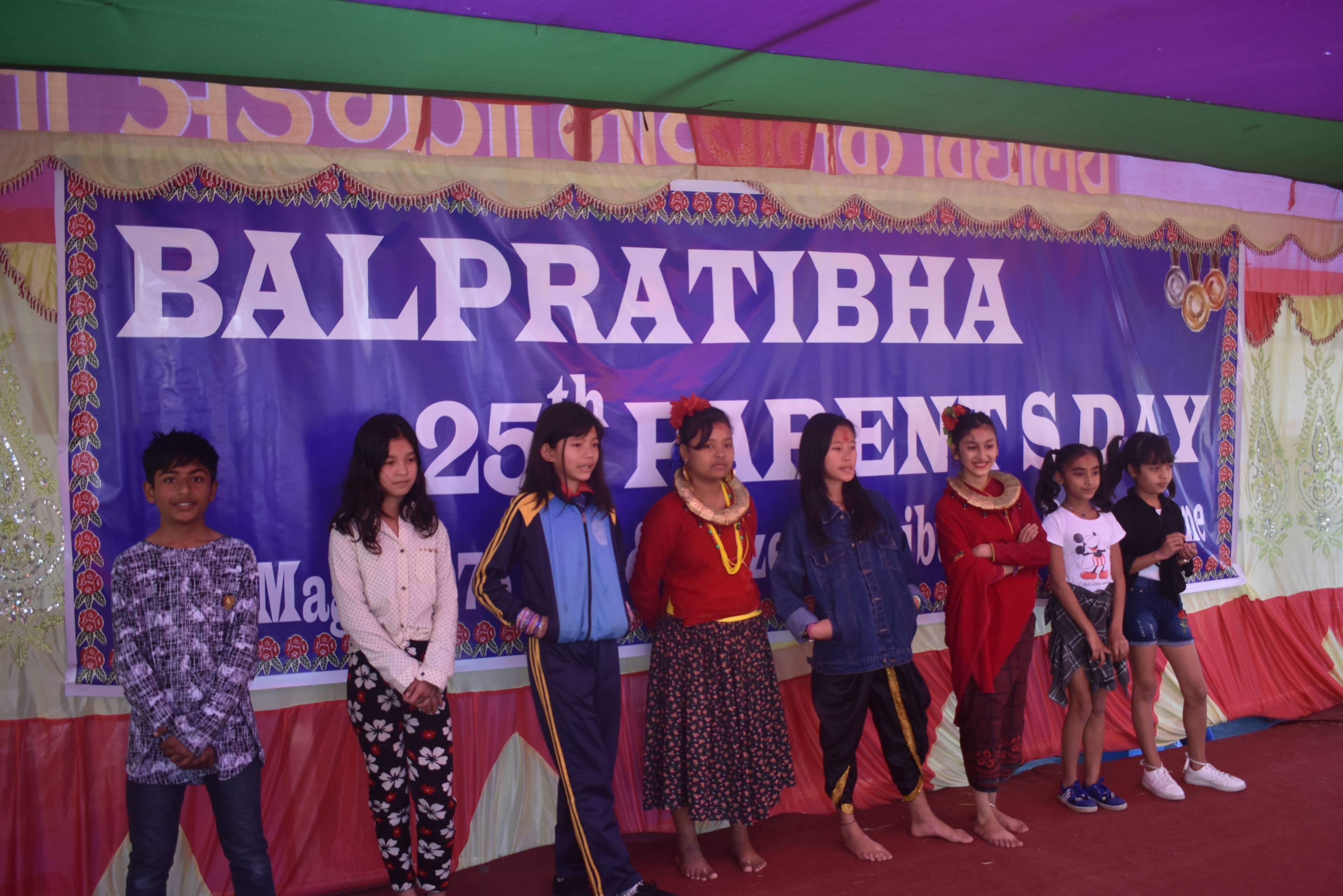खोर्सानेस्थित बालप्रतिभा बोर्डिङकाे २५ औं अभिभावक दिवस सम्पन्न
