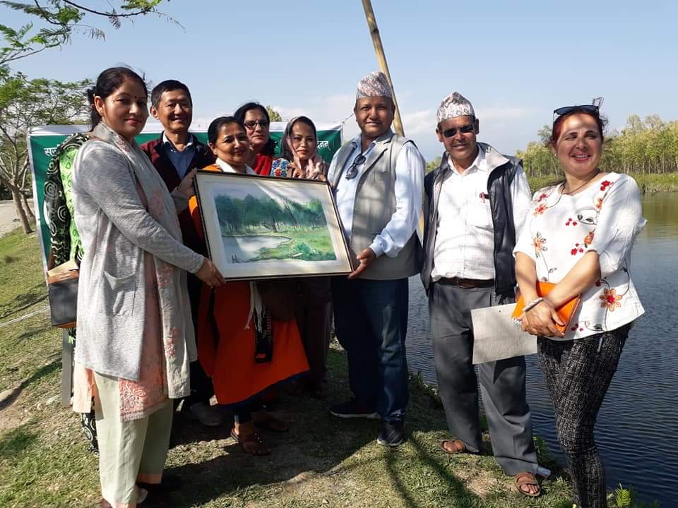 सिसौली सिमसारमा सम्पन्न भो छैटौं साहित्य परिक्रमा कार्यक्रम