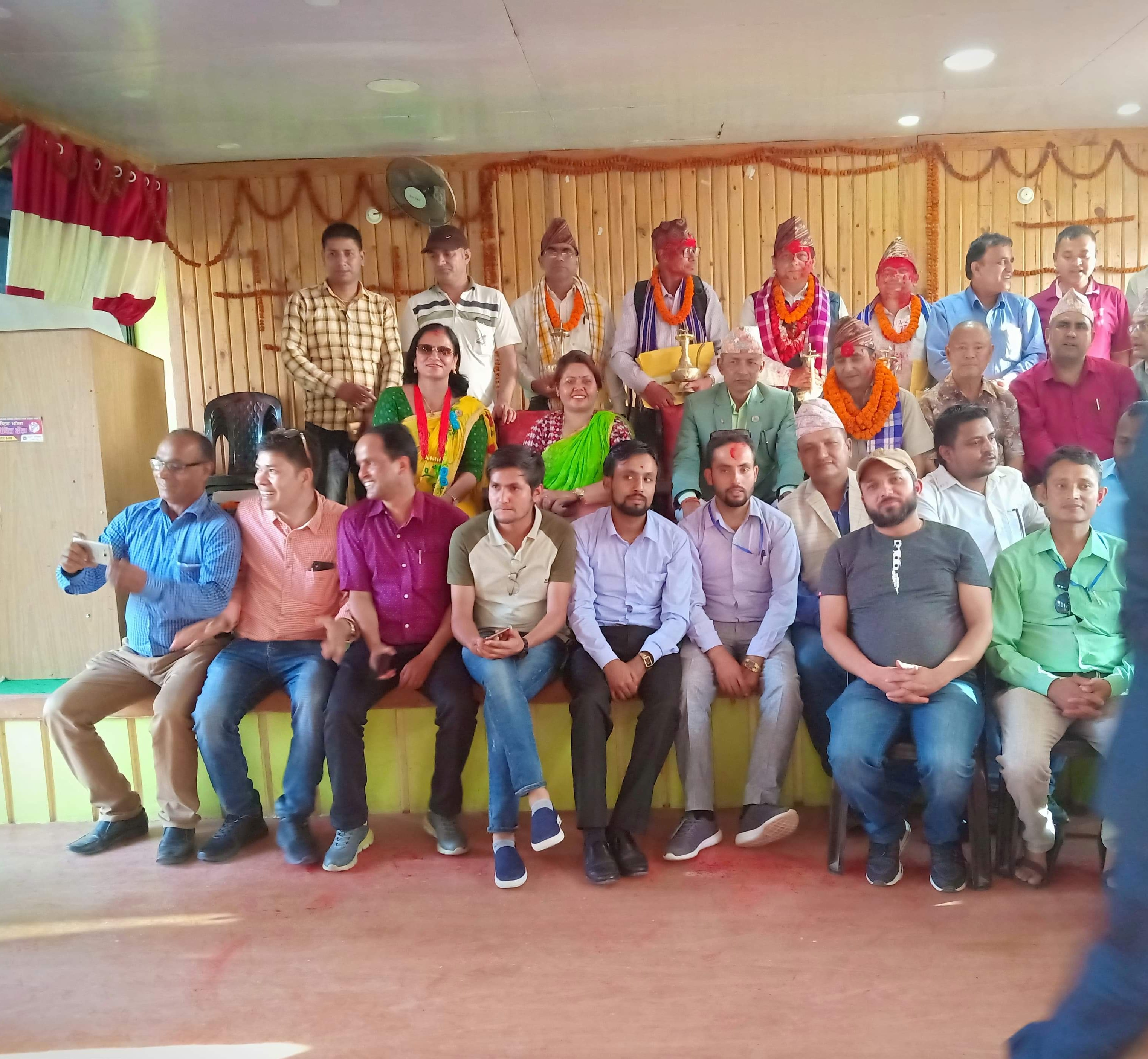 बेलबारीका प्रमुख प्रशासकिय अधिकृत दाहाल सहित पाँच जनालाई एकैसाथ विदाई