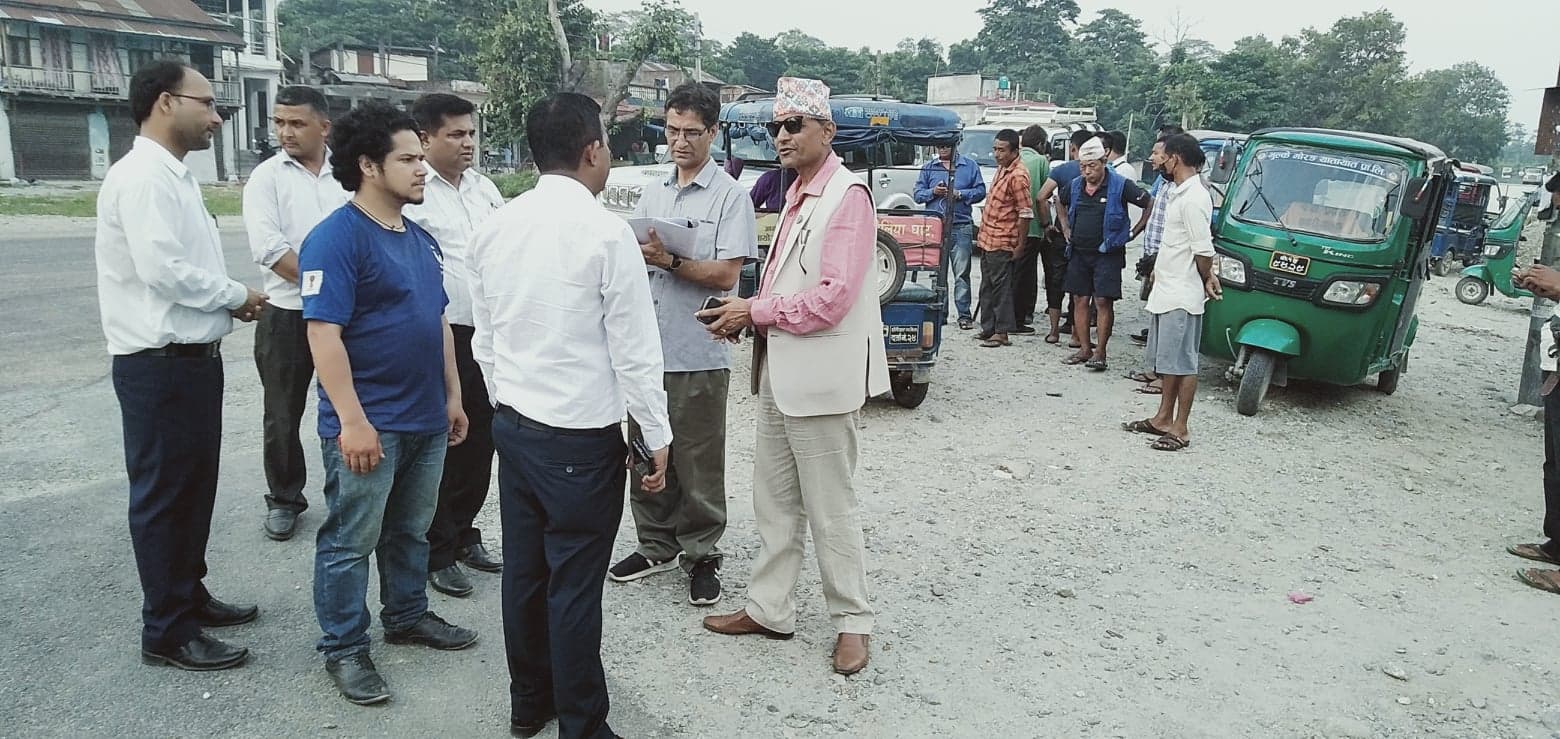 ठाउँठाउँमा आकाशे पुलसहित झुम्कादेखि बेलबारीसम्मको राजमार्गलाइ ६ लेनको बनाइने 