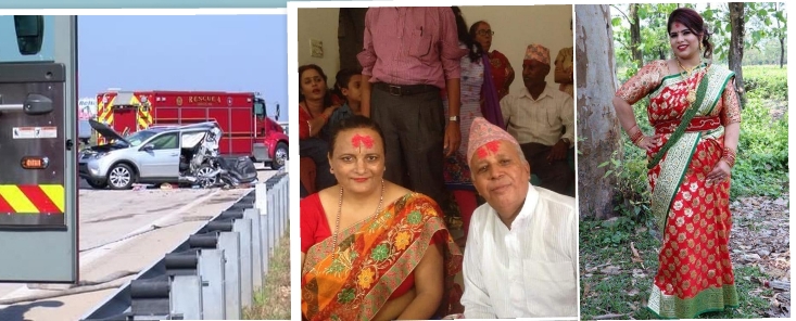 अमेरिकामा भएको सडक दुर्घटनामा परी मोरङका एकै परिवारका तीनजनाको मृत्यु