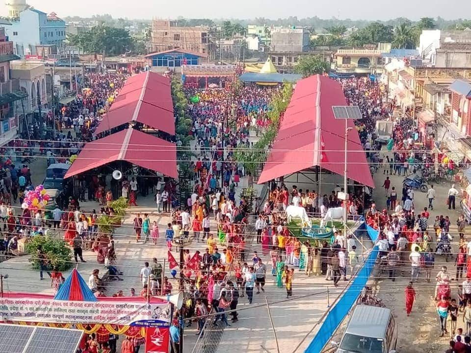 डेढ करोडभन्दा बढीको लागतमा गौरादहमा बन्यो ब्यबस्थित हाट तथा कृषि वजार