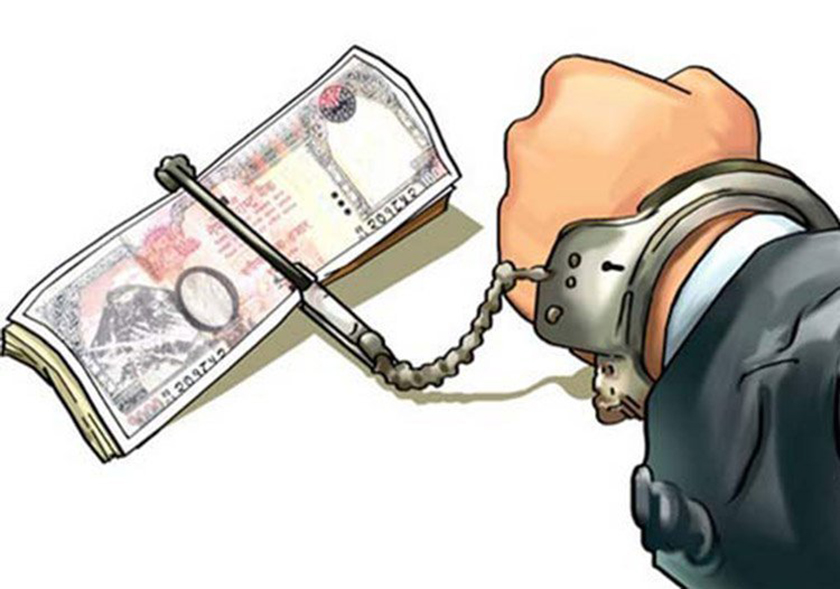 घुस लिँदालिँदै रङेहात अख्तियारको फन्दामा परे नापी कार्यालय बेलबारीका अमिन