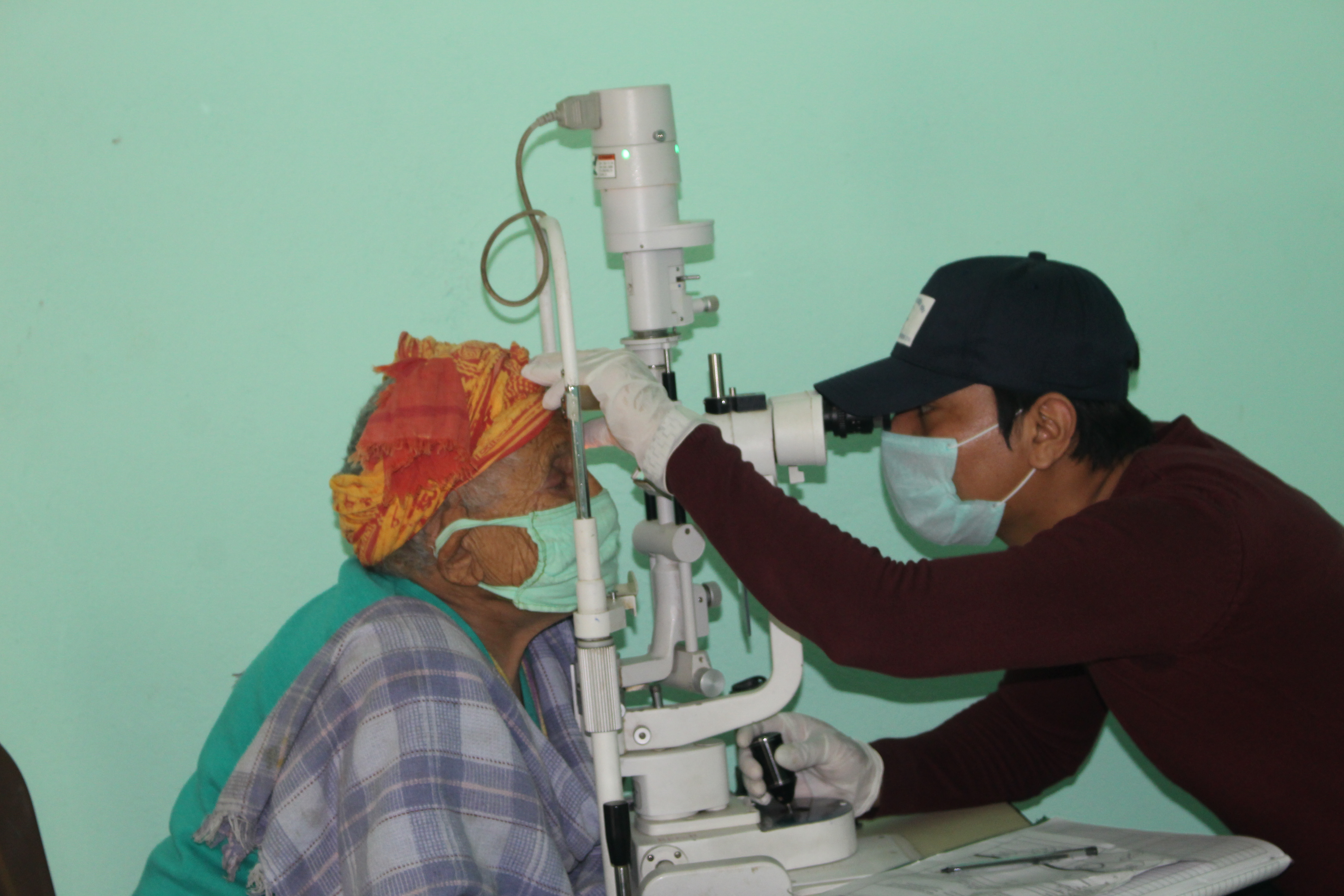 विश्रान्ति वृद्धाश्रमका ४६ जना जेष्ठ नागरिकहरूको आँखा जाँच