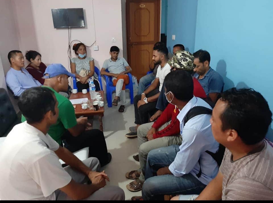 बिदेशबाट फर्केकाहरुको संस्था रिटर्नी माइग्रेंट नेपालको उदयपुर जिल्ला समिति गठन