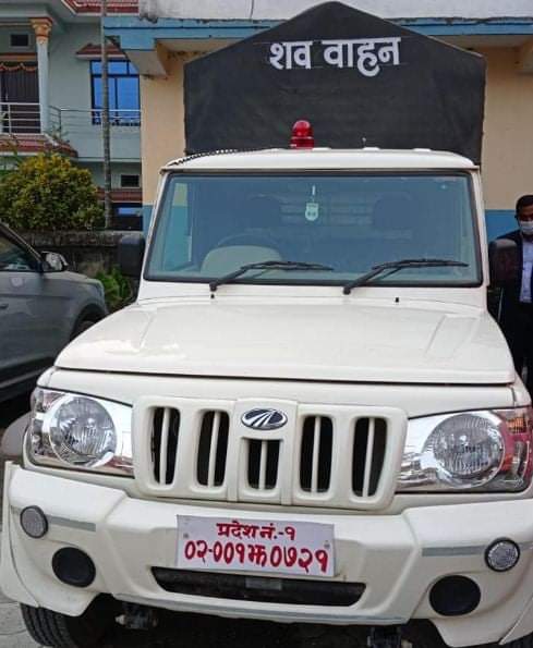 बेलबारी नगरपालिकाले सञ्चालनमा ल्यायो शव वाहन पनि