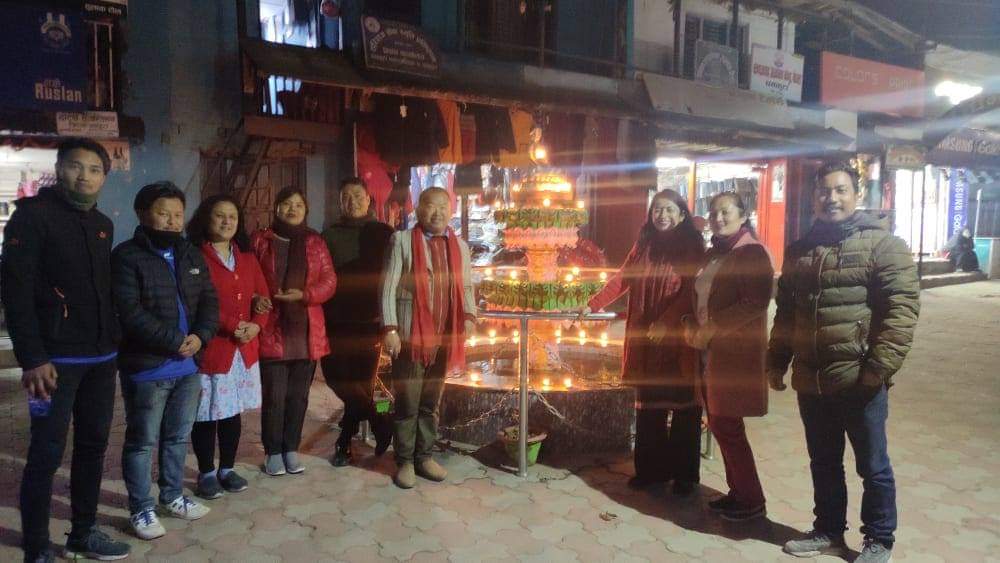 राष्टिय एकता दिवसको अवसरमा धनकुटामा दिप प्रज्वलन र पद यात्रा
