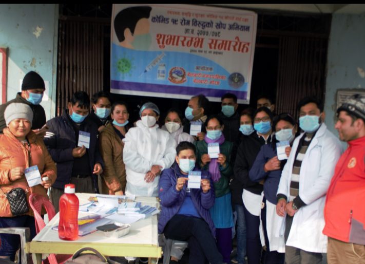 बेलबारीमा पनि शुरुभो कोरोना बिरुद्धको खोप अभियान, स्वास्थ्यकर्मीहरु दंग