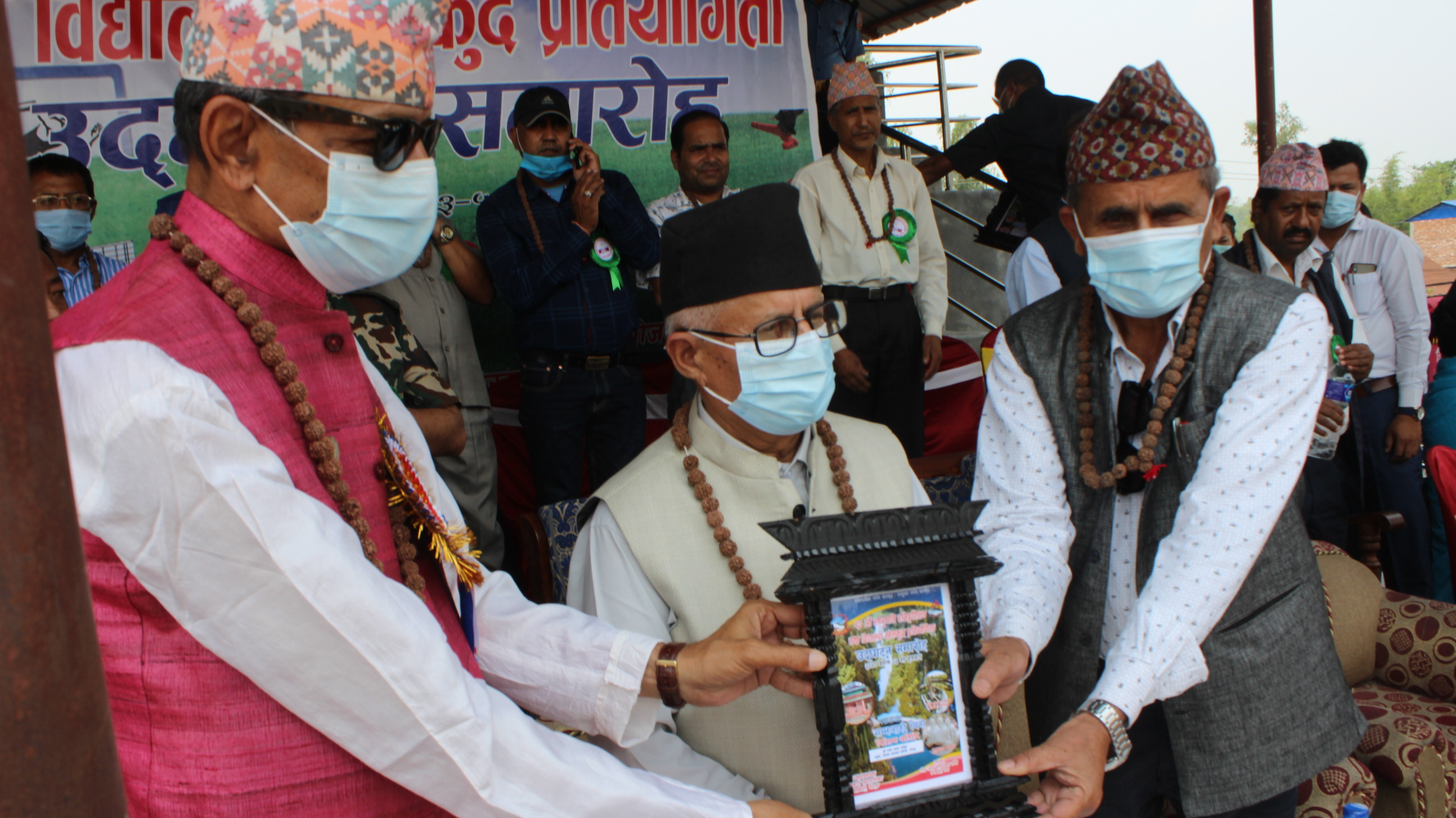बेलबारीमा जिल्ला स्तरीय राष्ट्रपति रनिङ शिल्ड शुरु, प्रदेश प्रमुखले गरे उद्घाटन