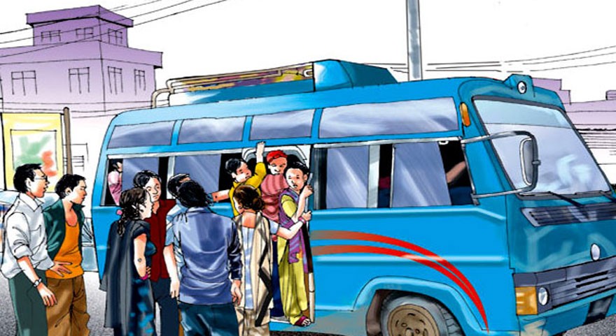 जनप्रतिनिधिलाई गाडी किन्ने पैसाले उदयपुरको एक पालिकाले किन्यो सार्वजनिक बस