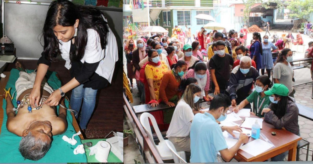 केएमसीद्वारा गोकर्णेश्वरमा निःशुल्क स्वास्थ्य शिविर