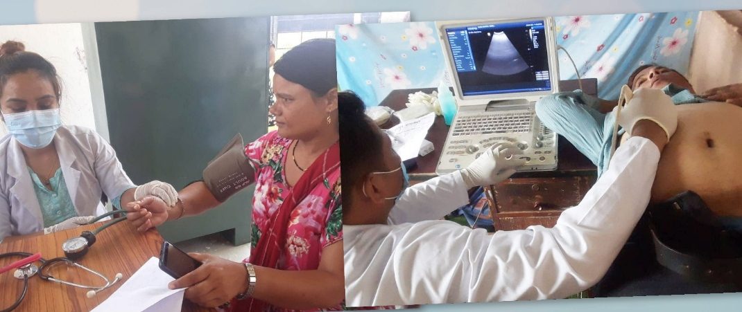 नोबेलको ‘एम्बुलेन्स क्याम्प’ : १५ दिनमा १२ हजार बिरामीले पाए निःशुल्क उपचार