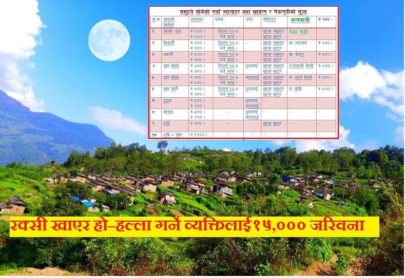 सामाजिक नीतिनियम बनाउँदै मगरदाङ्गका आमाहरु, गाउँमा जुवातास र लागुपर्दाथ निषेध