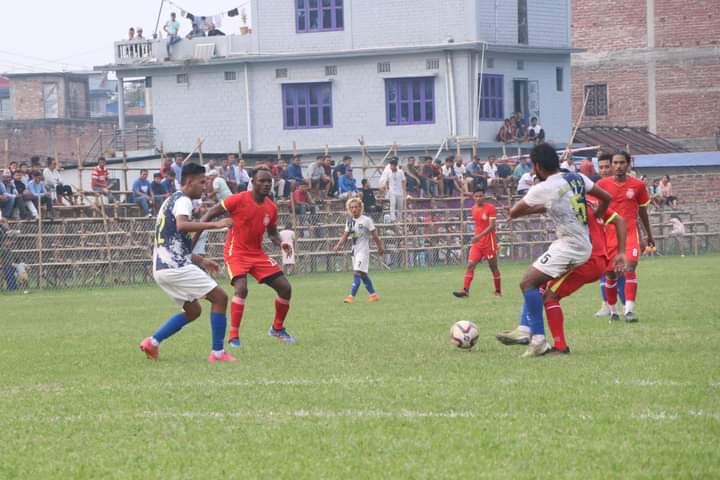 बेलबारी गोल्डकपको दोस्रो खेलमा भारतलाई हताउँदै सिराहा बिजयी