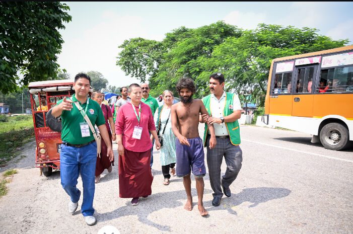 मानव सेवा आश्रमद्वारा १० जना सडक मानवको उद्धार