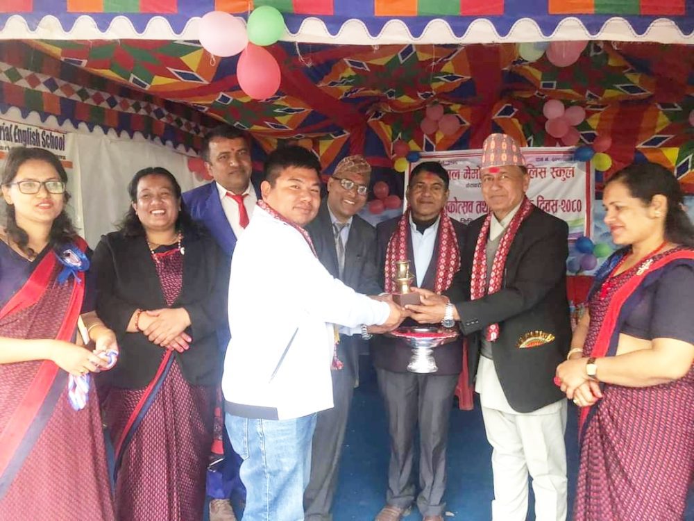 गोपाल मेमोरियल स्कुलले विभिन्न कार्यक्रम गर्दै मनायो २४ औं बार्षिकोत्सव