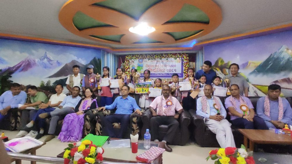 मोरङ प्याब्सनद्वारा  जिल्ला स्तरीय चित्रकला प्रतियोगिता, ४९ स्कुलका ८४ जना विद्यार्थी सहभागी