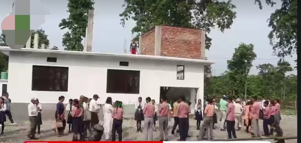 नक्साल सामुदायिक वनको नयाँ भवन उद्घाटन, डेढ हेक्टर जमीनमा गरियो बृक्षारोपण