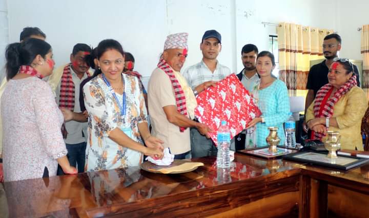 कर्मचारीको बिदाइका लागि पथरी शनिश्चरेमा ‘फेरि भेटौला’ कार्यक्रम