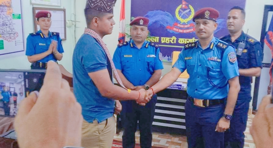 ईलाका प्रहरी कार्यालय बेलबारीमा नयाँ ईन्स्पेक्टर