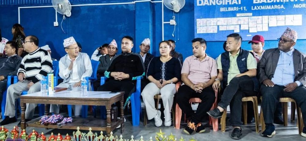 बेलबारीमा कोशी प्रदेश स्तरीय दोस्रो मेयर कप ब्याडमिन्टन प्रतियोगिता सुरु