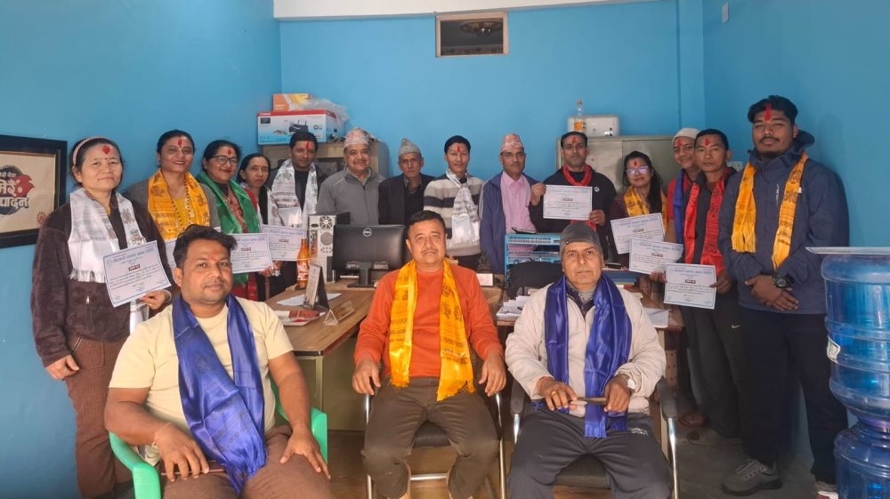 केराबारी ब्यापार प्रबन्ध समितिको नयाँ कार्यसमिति, पदस्थापन कार्यक्रम सम्पन्न
